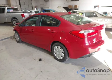 2016 Kia Forte Lx from USA, damaged, VIN KNAFK4A63G5611701